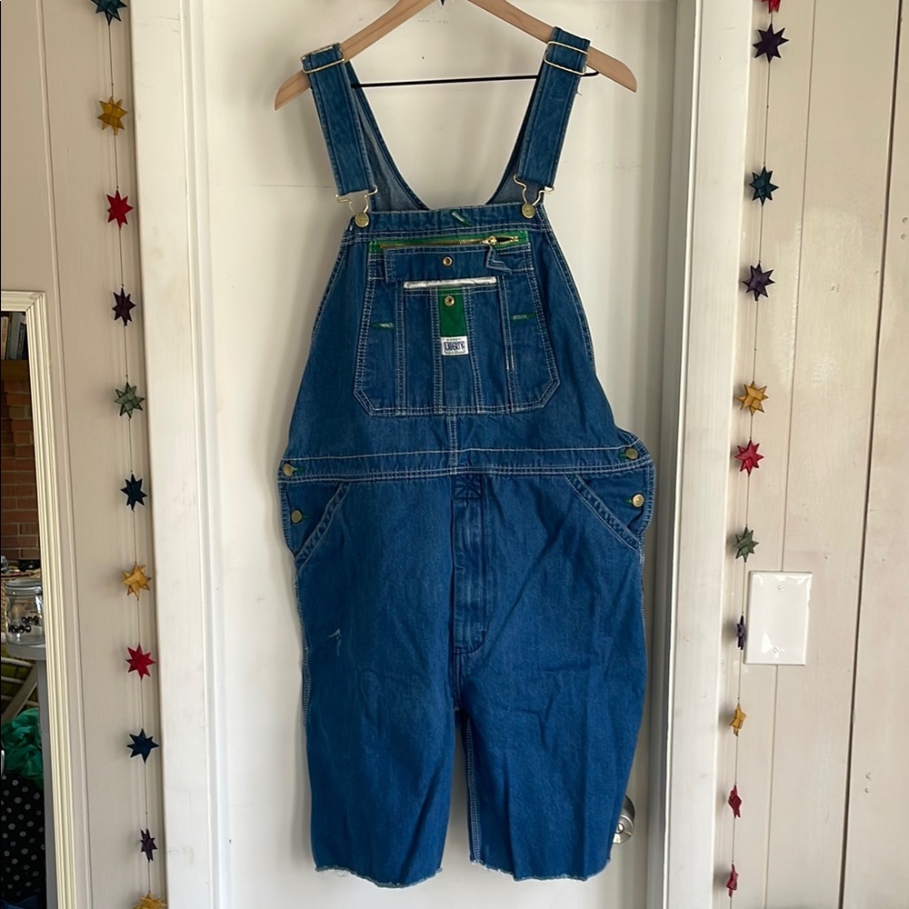 Levi's Blue Denim Overalls
